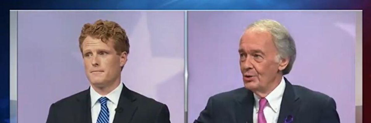 'We Have Never Endorsed You,' Sunrise Movement--Which Backs Ed Markey--Reminds Joe Kennedy III