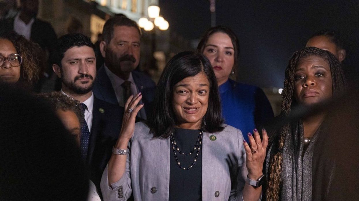 Congresswoman Pramila Jayapal.