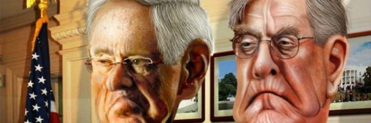 'Alarm Bells Should Start Ringing' as Koch Brothers Invest $650 Million to Create 'Media Megaphone'