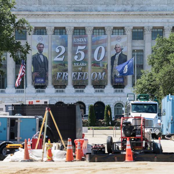 Construction Continues Around D.C. As The Nation's Capital Prepares For America's 250th Events