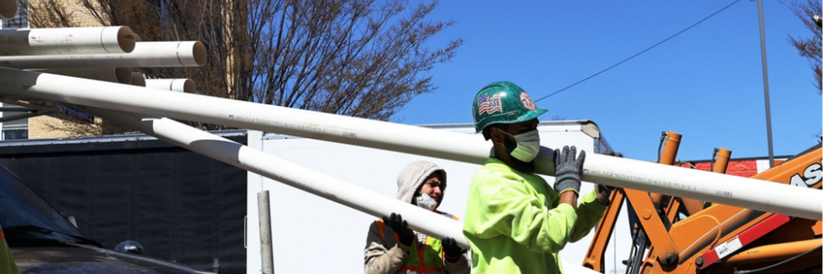 73% of US Voters--Including 57% of Republicans--Back Biden's $2.25 Trillion Infrastructure Plan: Poll