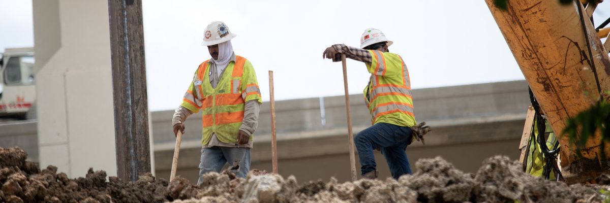 Construction workers