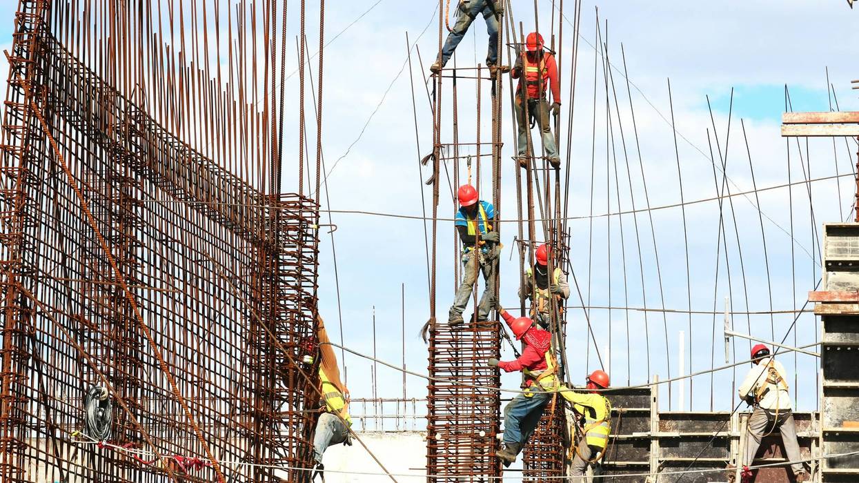 Construction workers