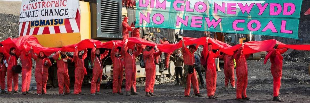 "Nature Won't Wait": Break Free 2016 Begins with UK Coal Mine Occupation