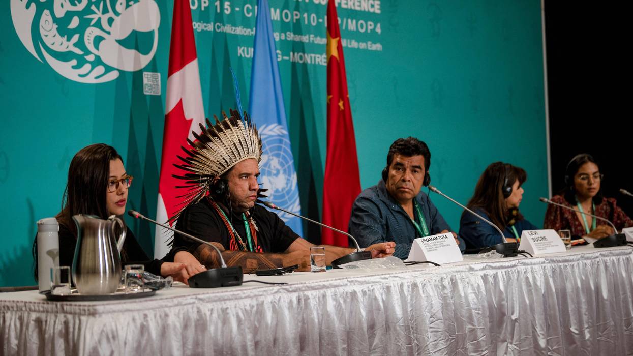 COP15 Indigenous presser