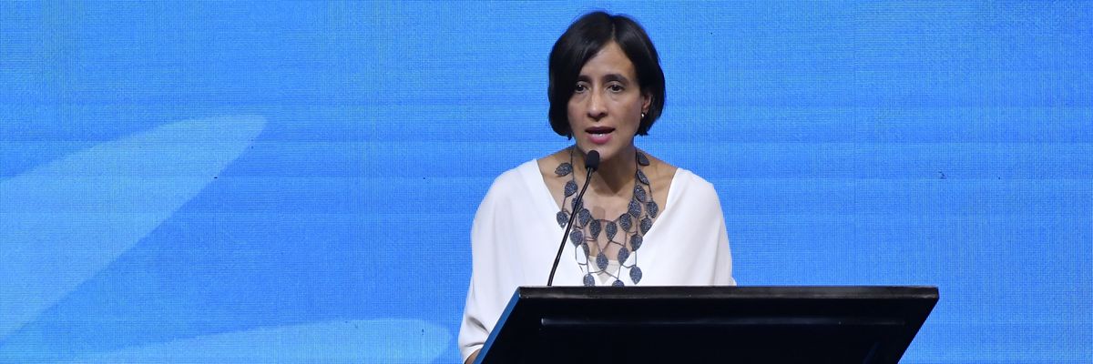 COP16 President and Minister of Environment Susana Muhamad of Colombia