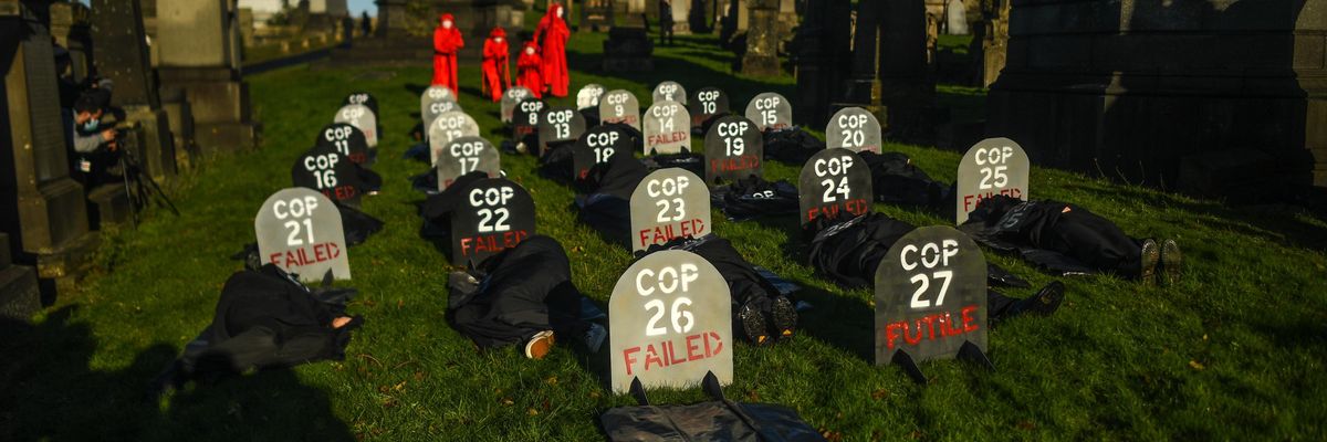 COP26 funeral