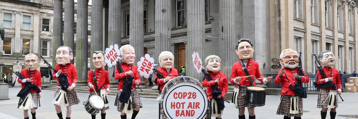 COP26 protest