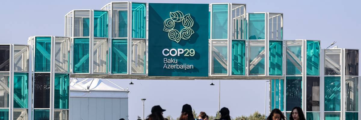 COP29 banner