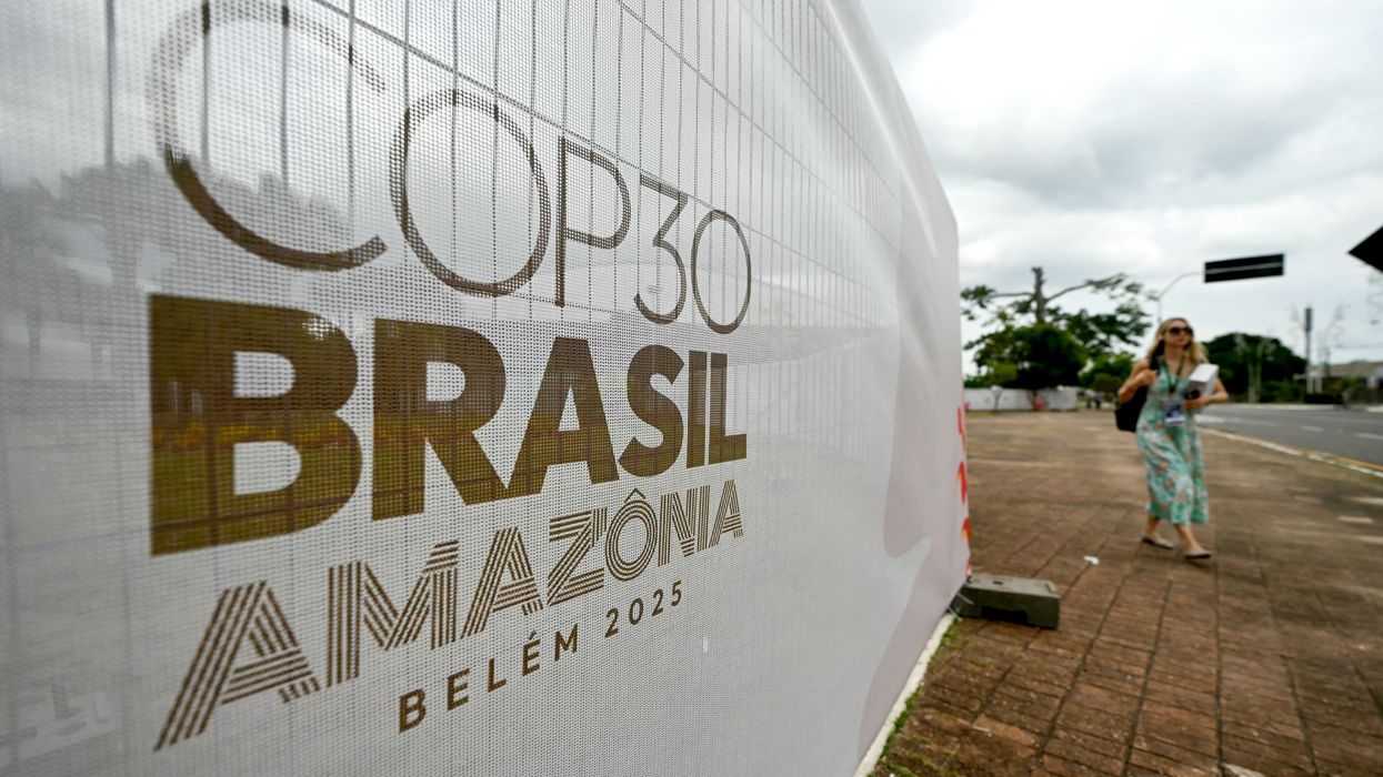 COP30 logo in Brazil