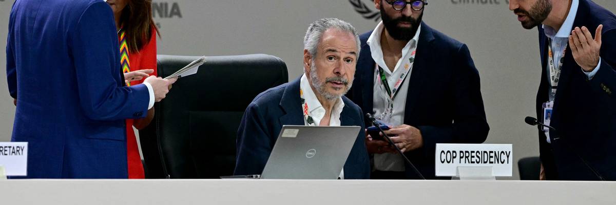 COP30 President Correa at COP30.