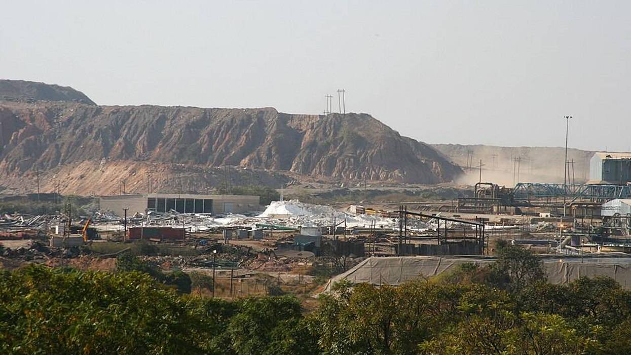 copper mine in Zambia