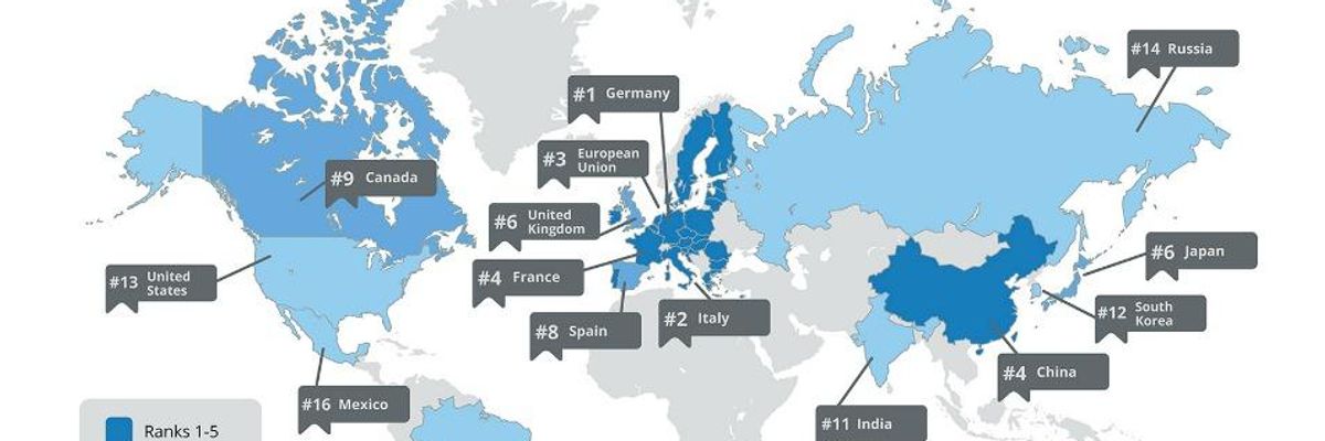 US Lags Behind on Energy Efficiency, Study Shows
