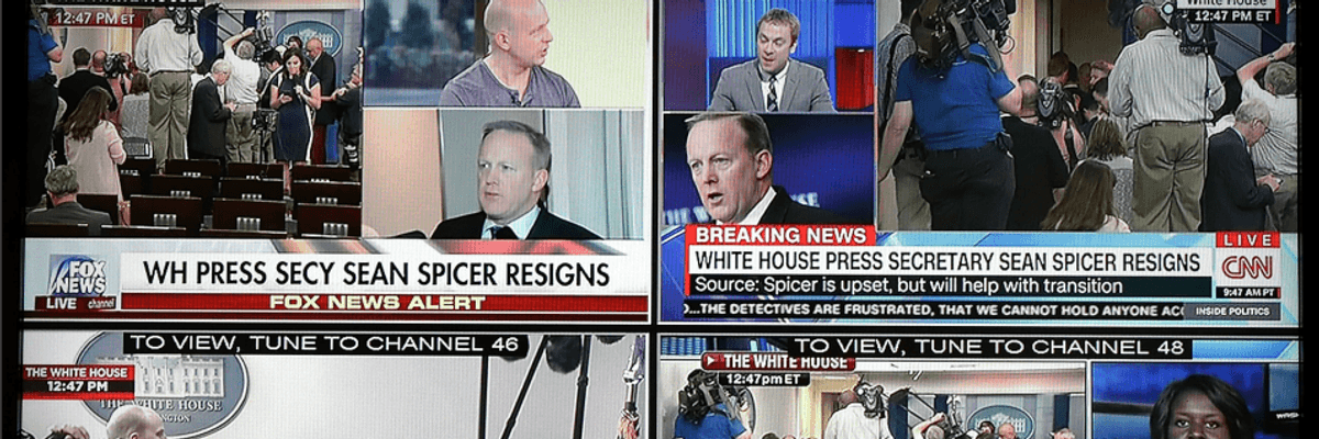 The Worst Thing About Year One of Trump: Fascistization of Cable News