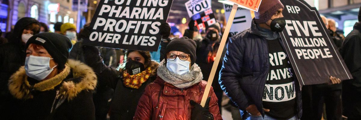 Covid-19 vaccine equity rally...