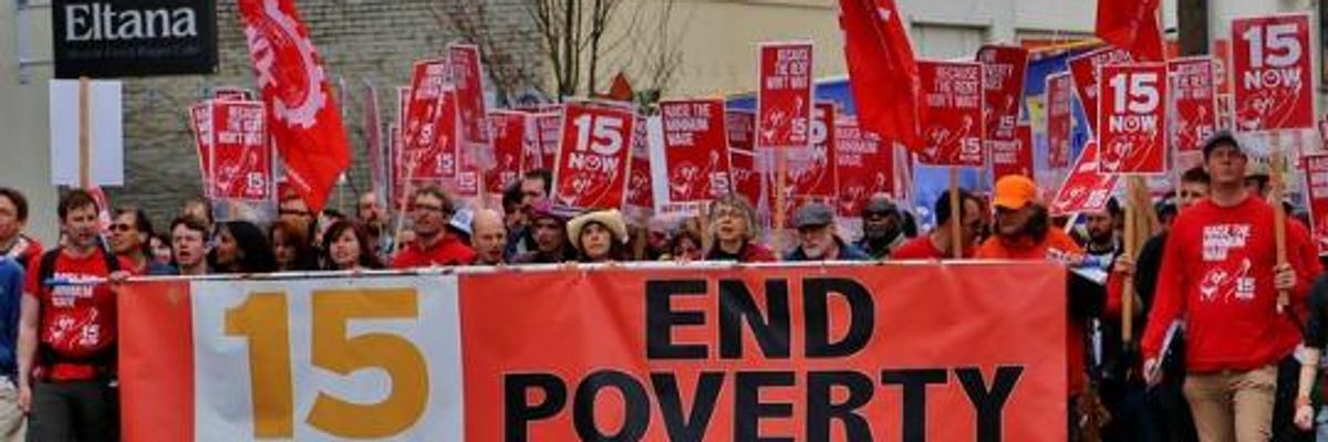 Minimum Wage Support Grows