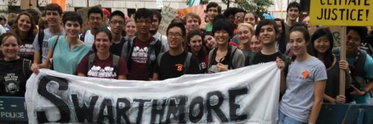 As Students on a Warming Planet, We Demand to Know: Which Side Are You On?
