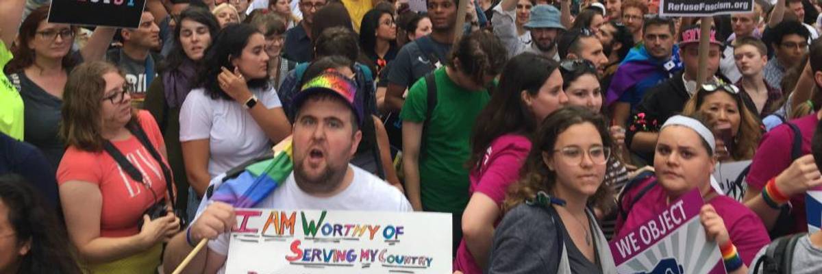 With Rollout of New Rules, Trump Admin Signs Off on 'Purge' of Trans Troops