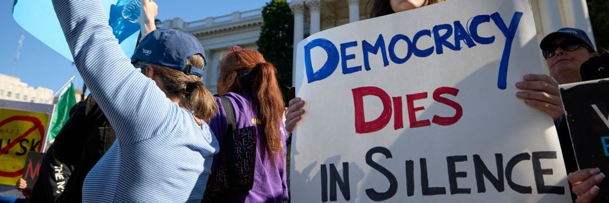 Critics of U.S. President Donald Trump