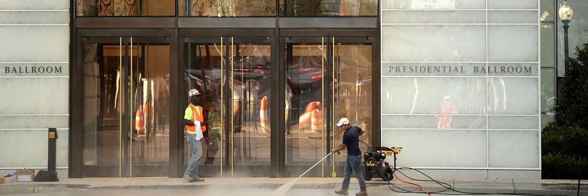 Trump's Profits at D.C. Hotel Show Clear Violation of Constitution, Lawmakers Say