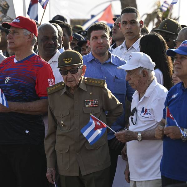 CUBA-POLITICS-SOCIAL-LABOUR-MAY DAY-DEMO