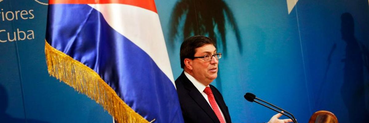 Warning of US Military Intervention in Venezuela, Cuban Foreign Minister Denounces 'Failed Imperialist Coup'