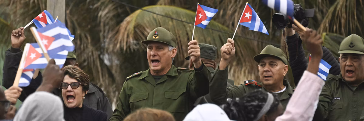 Cuban President Miguel Díaz-Canel