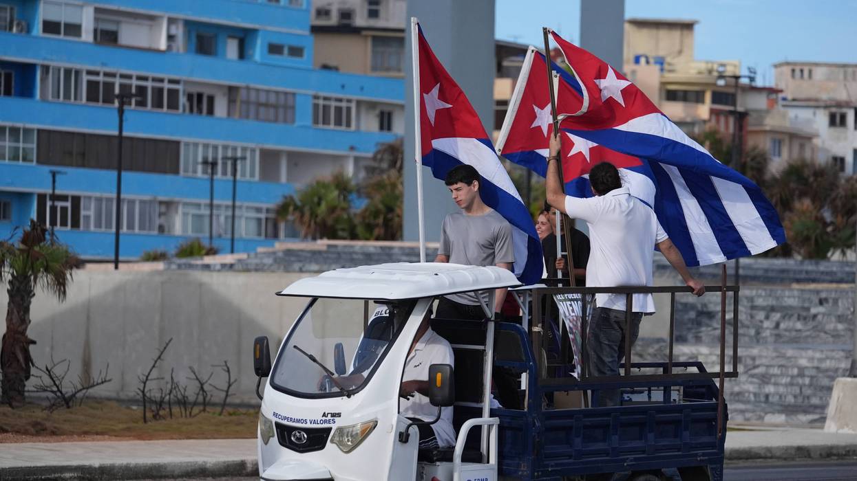 Cubans march in Havana on bikes amid shortages and U.S. embargo pressure