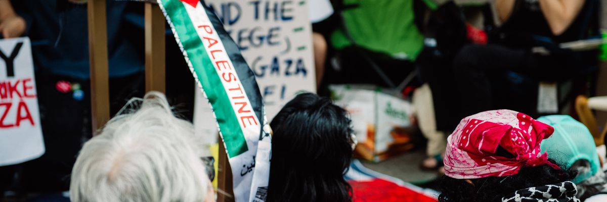CUNY Gaza hunger strike.