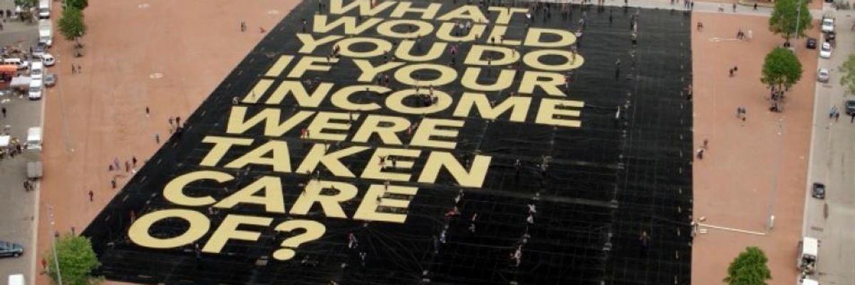 Universal Basic Income Needed to Break 'Addiction to Economic Growth Killing Us'