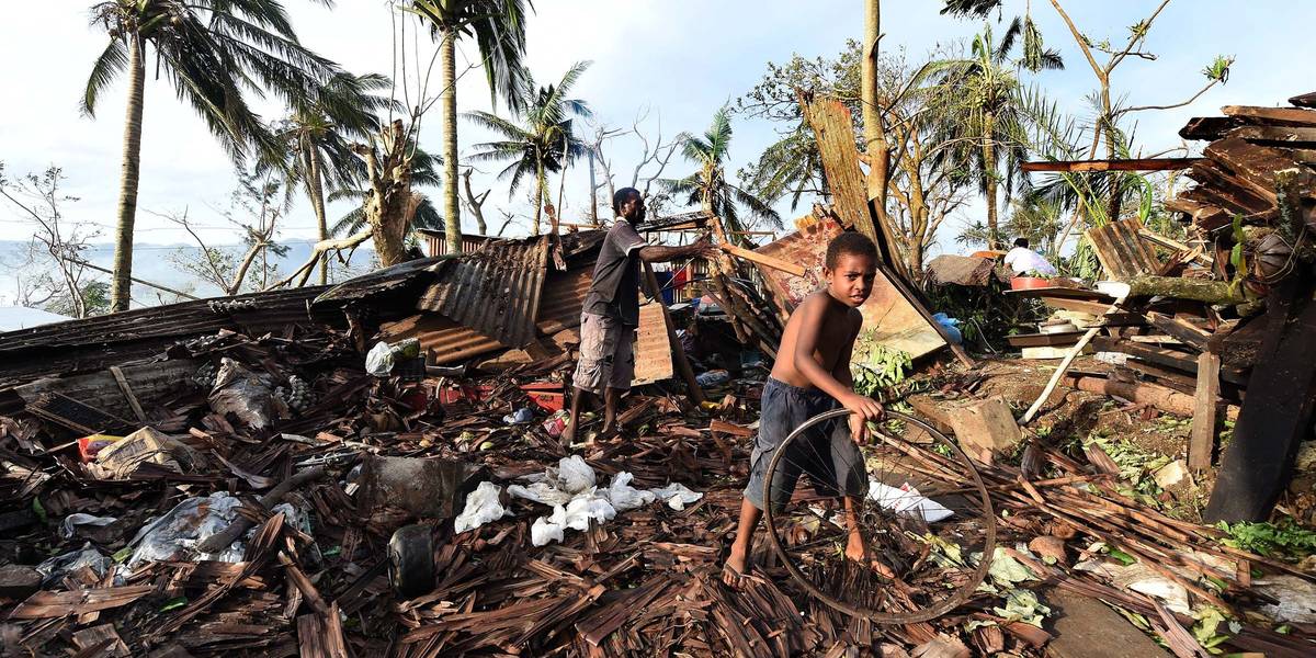 Cyclone Pam Batters South Pacific Islands
