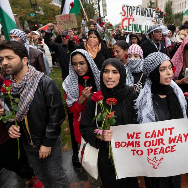 D.C. protest against Israel bombing Gaza