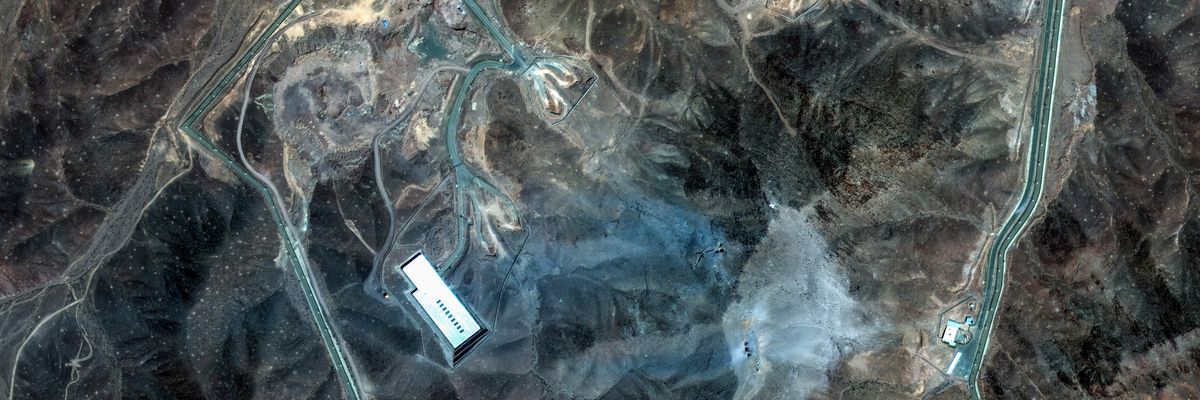 Damage to Fordow complex in Iran.