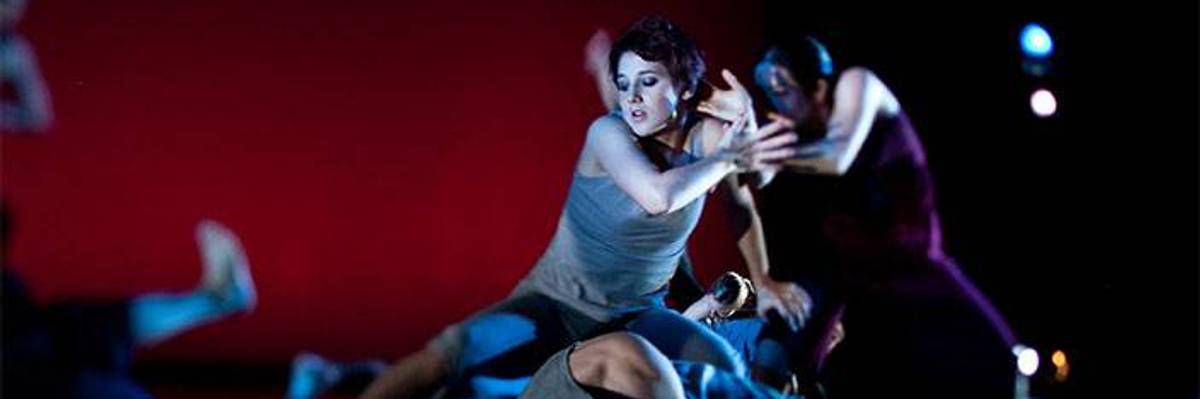 Dancers perform "Into Sunlight"