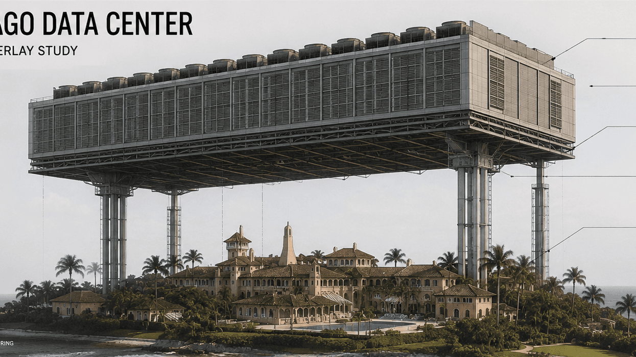 Data Center Over Mar-A-Lago