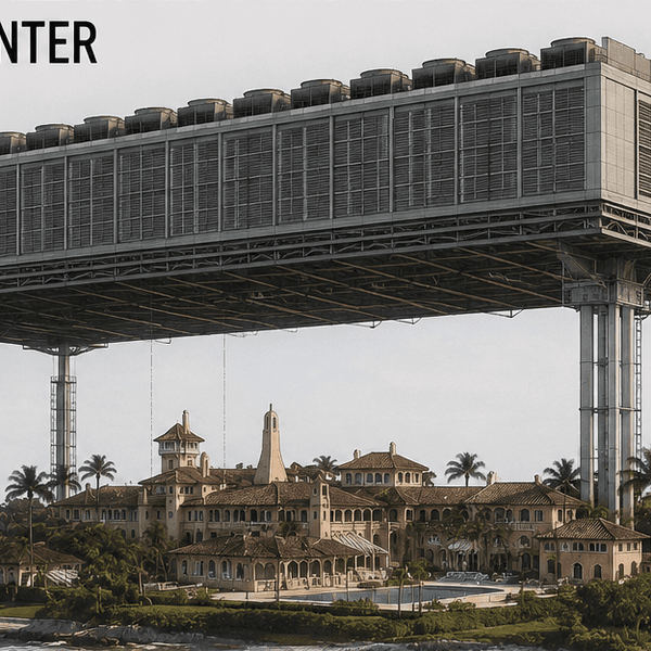 Data Center Over Mar-A-Lago