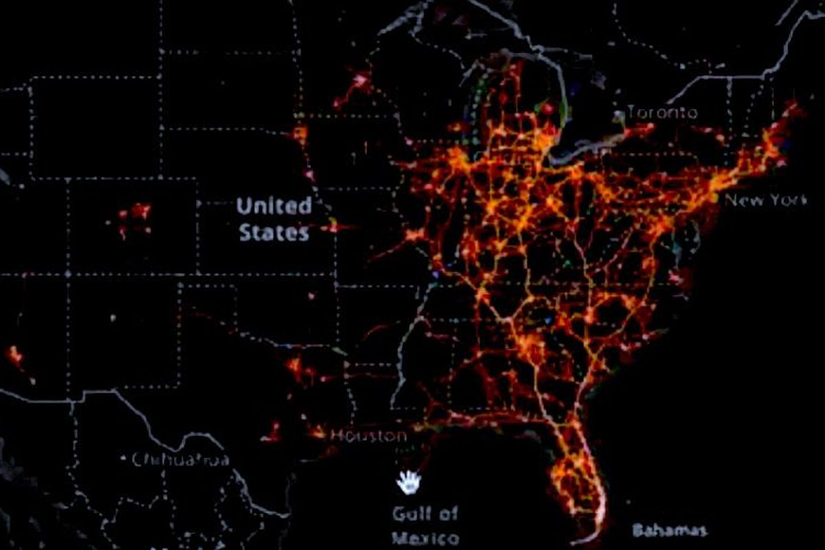 How accurate is cell phone location data?