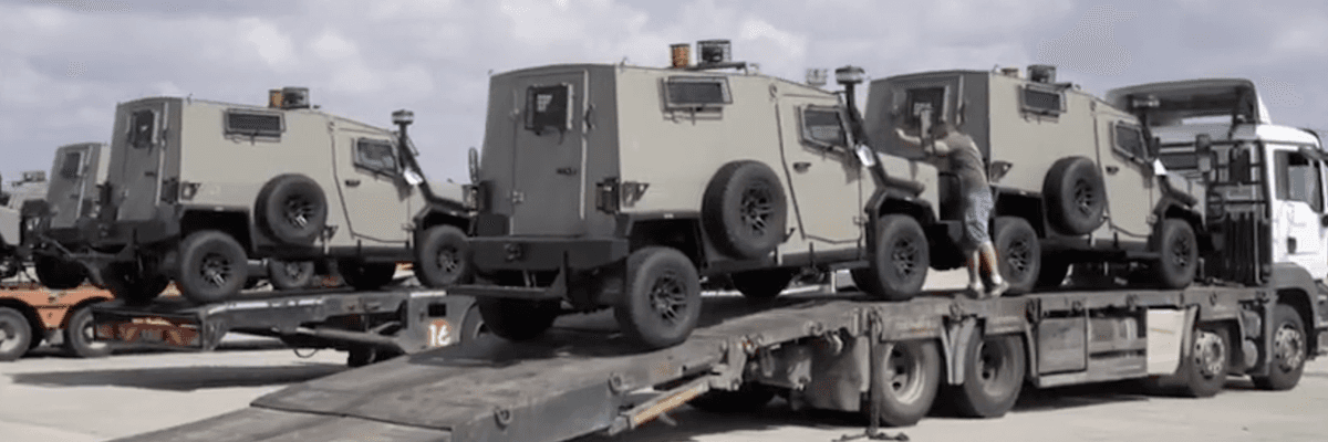 David light armor vehicles in Israel