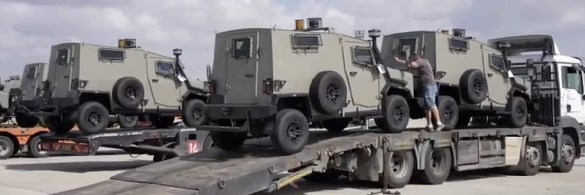 David light armor vehicles in Israel