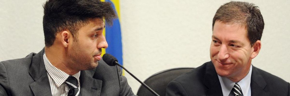 Glenn Greenwald and David Miranda on Bolsonaro's Far-Right Movement in Brazil: 'We Intend to Fight This Repression, Not Flee From It'