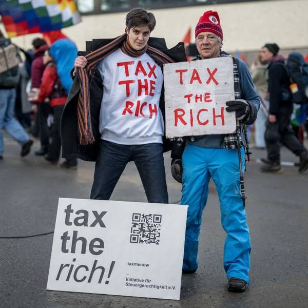 Davos protest