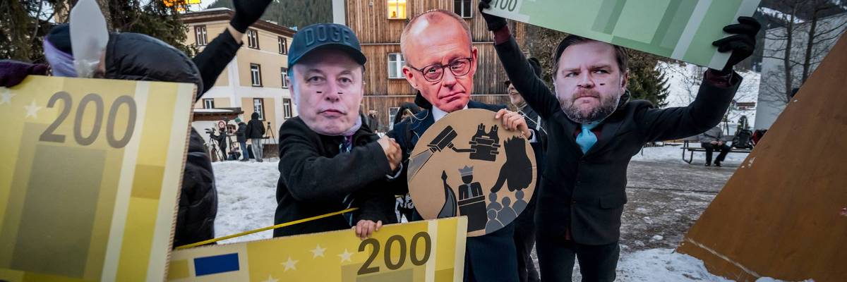 Davos protest