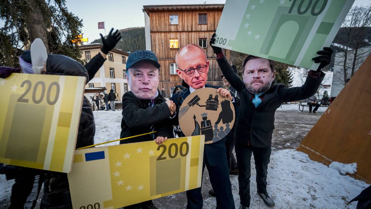 Davos protest