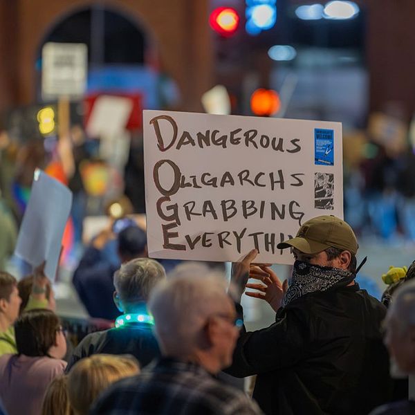 Day Of Action Protests Across The Country Criticize Trump And DOGE Policies