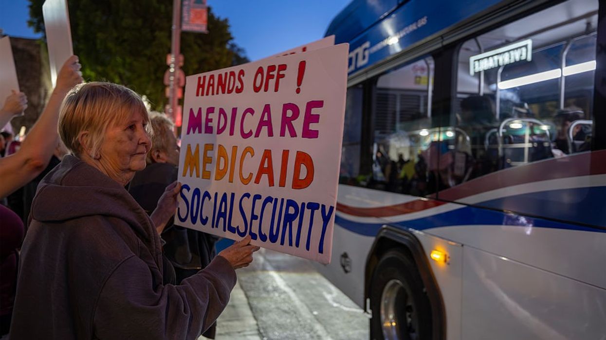 Day Of Action Protests Across The Country Criticize Trump And DOGE Policies