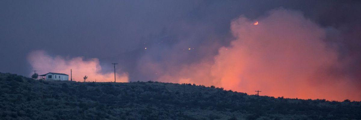 Deadly Wildfire Rages In Washington State