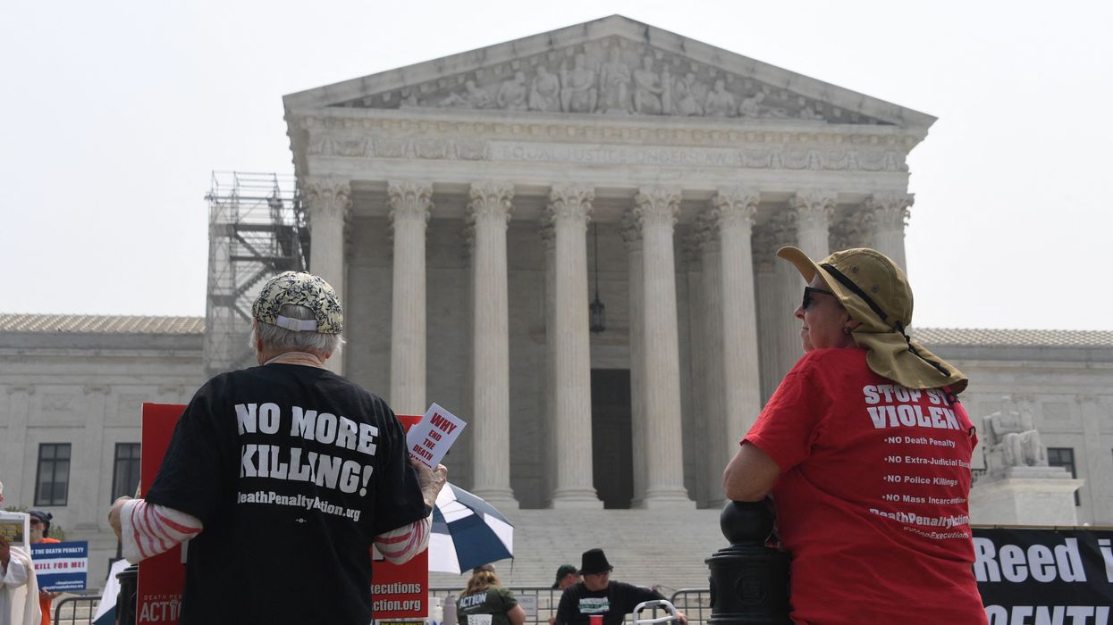 Death penalty protest