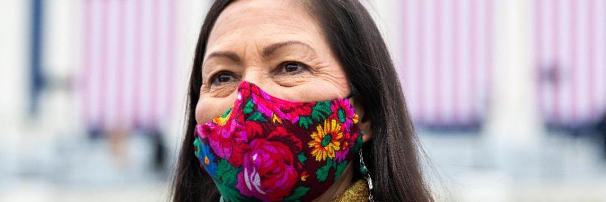 As Deb Haaland Faces GOP Backlash Over Role in Pipeline Protests, Progressives Say: 'Confirm Her Immediately'