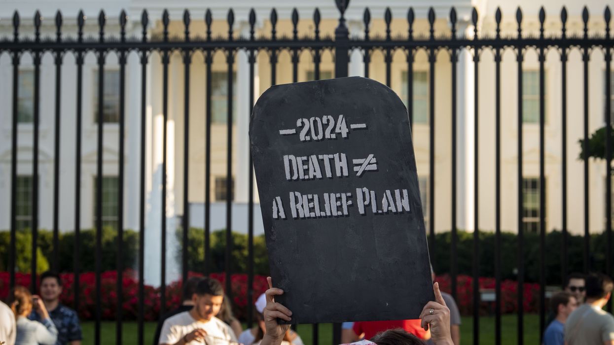 Debt Collective student debt protest for older debtors.