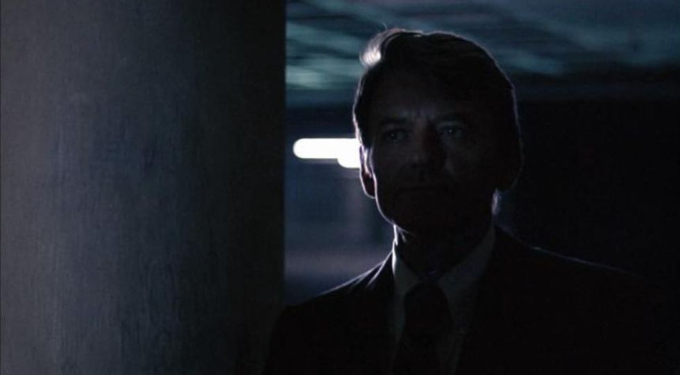 Deep Throat (Hal Holbrook) in All the President's Men